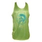 DEBARDEUR VERT ANIS SPORT MESH REVERSIBLE - DIESEL
