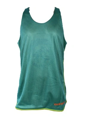 DEBARDEUR VERT ANIS SPORT MESH REVERSIBLE - DIESEL