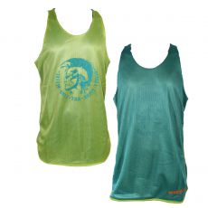 DEBARDEUR VERT ANIS SPORT MESH REVERSIBLE - DIESEL