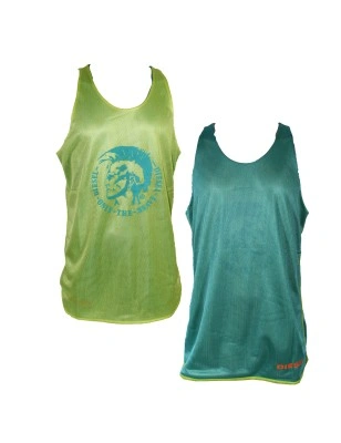 DEBARDEUR VERT ANIS SPORT MESH REVERSIBLE - DIESEL