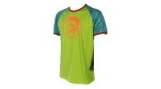 T-SHIRT DE SPORT VERT ANIS COTON/MESH - DIESEL