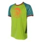 T-SHIRT DE SPORT VERT ANIS COTON/MESH - DIESEL