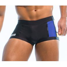 BOXER DE BAIN NOIR MONDRIAN BRAZIL CUT - MODUS VIVENDI
