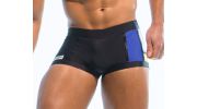 BOXER DE BAIN NOIR MONDRIAN BRAZIL CUT - MODUS VIVENDI