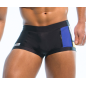 BOXER DE BAIN NOIR MONDRIAN BRAZIL CUT - MODUS VIVENDI