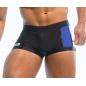 BOXER DE BAIN NOIR MONDRIAN BRAZIL CUT - MODUS VIVENDI