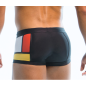 BOXER DE BAIN NOIR MONDRIAN BRAZIL CUT - MODUS VIVENDI