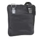 BESACE NYLON PORTE CROISE NOIR EXTRA PLATE  TAILLE M - GAMME SPORT - AZZARO
