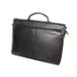 CARTABLE NOIR 100% CUIR - GAMME NIGHT - AZZARO