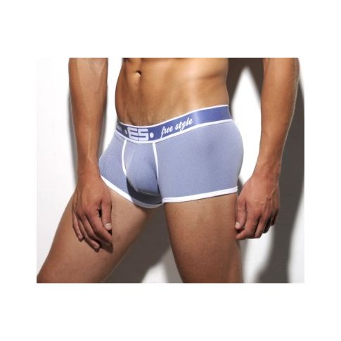 BOXER NAVY PIQUE WAISTBAND UN140 - ES COLLECTION BOXER NAVY PIQUE WAISTBAND UN140 - ES COLLECTION