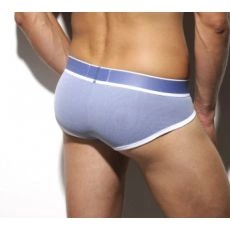 SLIP NAVY PIQUE WAISTBAND UN150 - ES COLLECTION