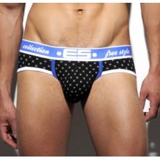 SLIP NOIR NECKTIE PRINT UN135 - ES COLLECTION