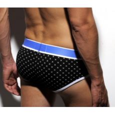 SLIP NOIR NECKTIE PRINT UN135 - ES COLLECTION