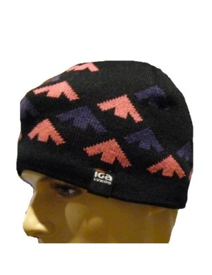 Bonnet IGALYKOS - HAROZ - Noir et mauve