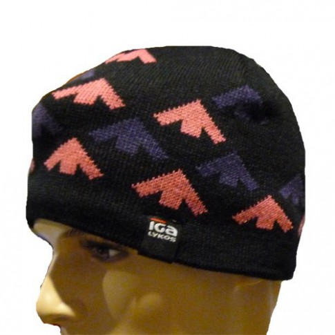 Bonnet IGALYKOS - HAROZ - Noir et mauve