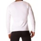 T-SHIRT DE SPORT MANCHES LONGUES BLANC 0221  - JOR