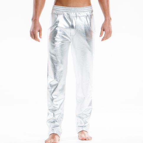 PANTALON AMALGAM GRIS ARGENTE 22562 - MODUS VIVENDI