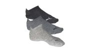  LOT DE 3 PAIRES CHAUSSETTES INVISBLES NOIR SPORTLIFESTYLE  - PUMA