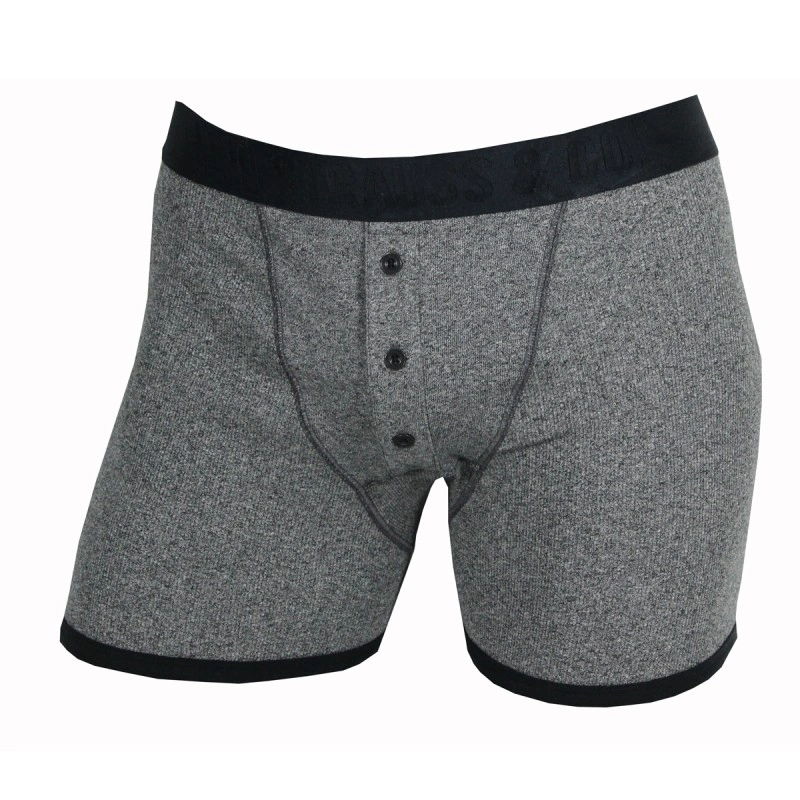 BOXER HOMME LONG ORIGINAL ANTHRACITE - LEVIS