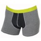 LOT DE 2 BOXERS HOMME COLOR BLOCK GRIS / JAUNE / MARINE - PUMA