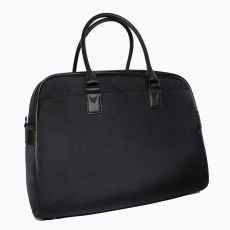 SAC WEEK END NOIR ROME II EN TOILE ET CUIR - CHABRAND