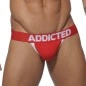 JOCK STRAP ROUGE XXXL AVEC PACK UP AMOVIBLE - AD205  ADDICTED