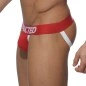 JOCK STRAP ROUGE XXXL AVEC PACK UP AMOVIBLE - AD205  ADDICTED