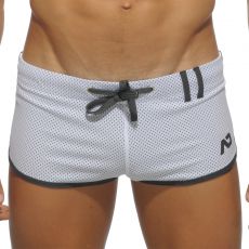 SHORT COURT BLANC LOOP MESH  AD358 - ADDICTED