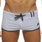 SHORT COURT BLANC LOOP MESH  AD358 - ADDICTED