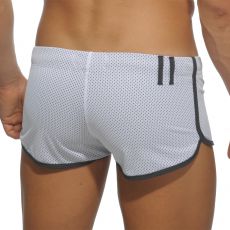 SHORT COURT BLANC LOOP MESH  AD358 - ADDICTED
