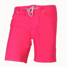 SHORT DE BAIN WAYKEEKI ROSE FLUO TEXTURE ET MICRO AERE - DIESEL