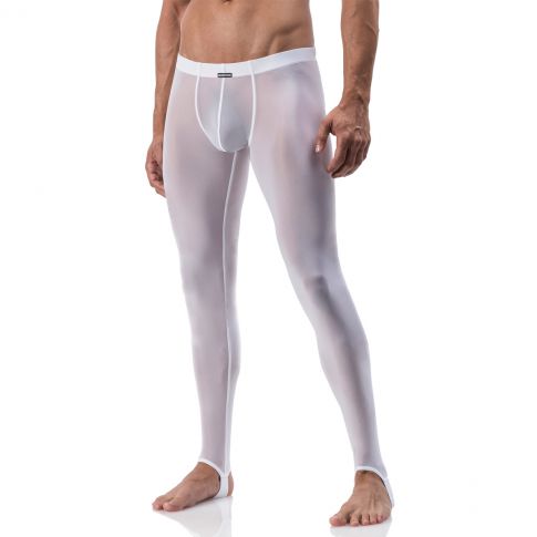 Legging transparent top homme