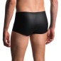 BOXER NOIR POLYESTER MICRO PANTS M104 - MANSTORE