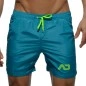 SHORT DE BAIN LONG CLASSIC  VERT COBALT  ADS073 - ADDICTED