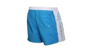 SHORT DE BAIN COURT BI COLOR TURQUOISE/BLANC  ARMANI - EA7