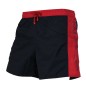 SHORT DE BAIN COURT BI COLOR MARINE/ROUGE ARMANI - EA7