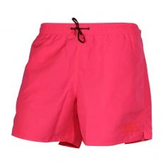 SHORT DE BAIN COURT ROSE FLUO LOGOTE - EA7