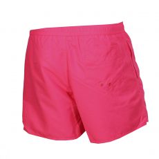 SHORT DE BAIN COURT ROSE FLUO LOGOTE ARMANI - EA7