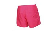 SHORT DE BAIN COURT ROSE FLUO LOGOTE ARMANI - EA7