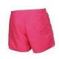 SHORT DE BAIN COURT ROSE FLUO LOGOTE ARMANI - EA7