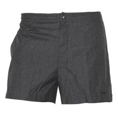 SHORT DE BAIN NOIR GRAND LOGO CK - CALVIN KLEIN 