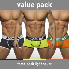 PACK DE 3 BOXER LIGHT MICROFIBRE - ADDICTED