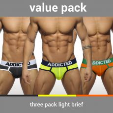 PACK DE 3 SLIP LIGHT MICROFIBRE - ADDICTED