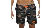 SHORT DE BAIN CAMOUFLAGE  MI LONG ADS095 - ADDICTED