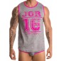 DEBARDEUR NEON GRIS  0233 - JOR