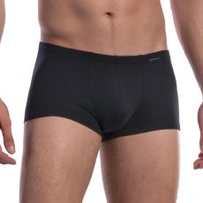 BOXER NOIR EN COTON  MINIPANTS RED 1601 - OLAF BENZ