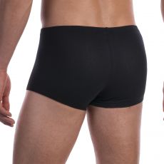 BOXER NOIR EN COTON  MINIPANTS RED 1601 - OLAF BENZ