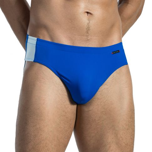 SLIP DE BAIN BLEU COSMOS BEACHPANTS BLU1550 - OLAF BENZ