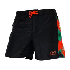 SHORT DE BAIN COURT NOIR SEA WORLD SURF - EA7