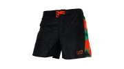 SHORT DE BAIN COURT NOIR SEA WORLD SURF - EA7